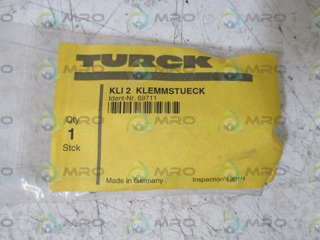 TURCK KLI 2 KLEMMSTUECK CLAMP * NEW IN A FACTORY BAG *