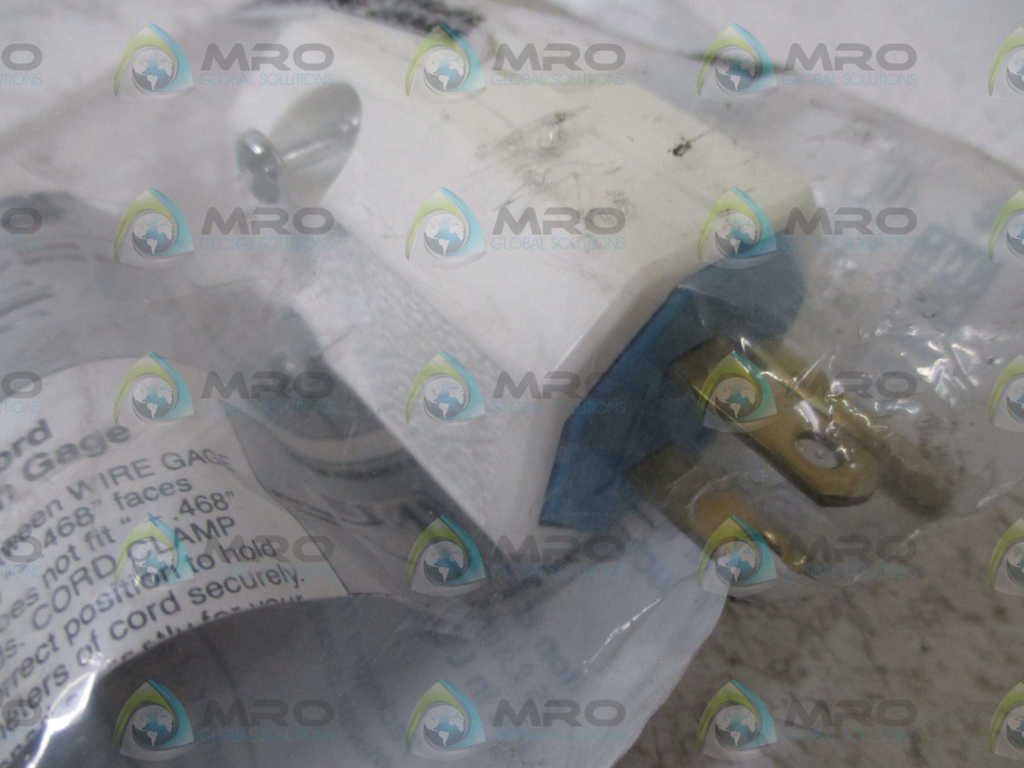 LOT OF 4 LEVITON 5266-N PLUG *NEW IN A FACTORY BAG*