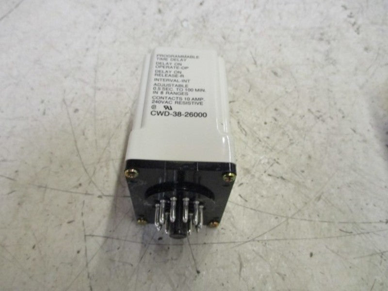 POTTER & BRUMFIELD CWD-38-26000 PROGRAMMABLE TIME DELAY  NSMP
