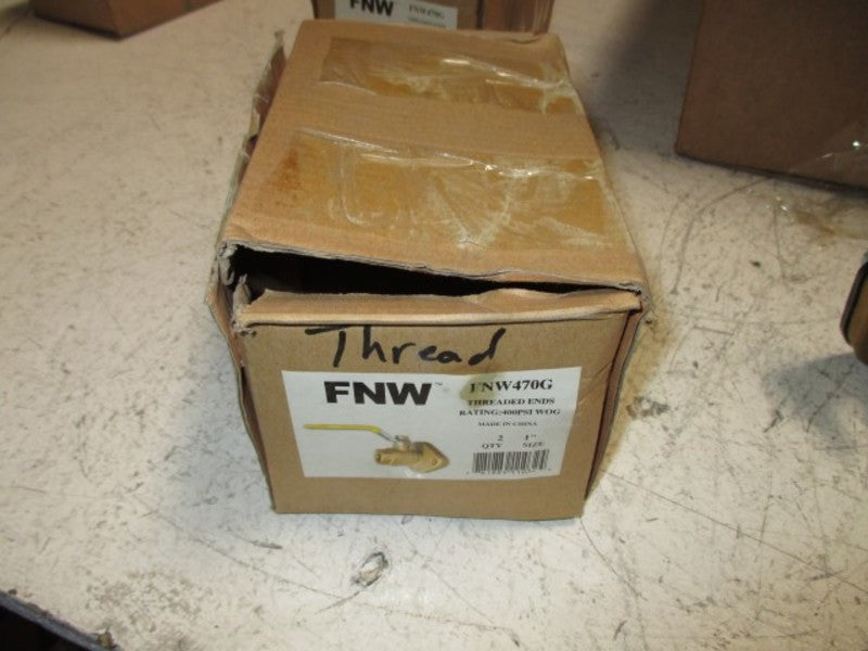LOT OF 2 FNW FNW470G VALVE NSMP