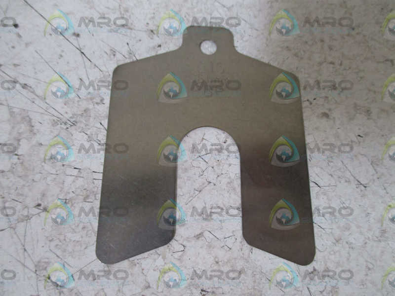 LOT OF 10 PRECISION BRAND 42235  SLOTTED SHIM 2"X2"(GAUGE .015)*NEW IN BOX*