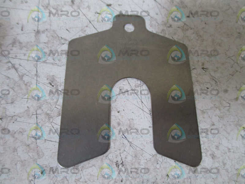 LOT OF 10 PRECISION BRAND 42245 SLOTTED SHIM 2"X2"(GAUGE .025)*NEW IN BOX*