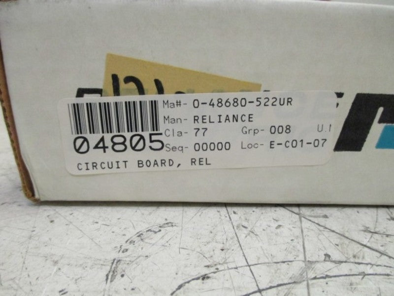 RELIANCE ELECTRIC 04805-522UR CIRCUIT BOARD  NSMP