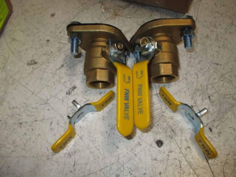 LOT OF 2 FNW FNW470G VALVE NSMP