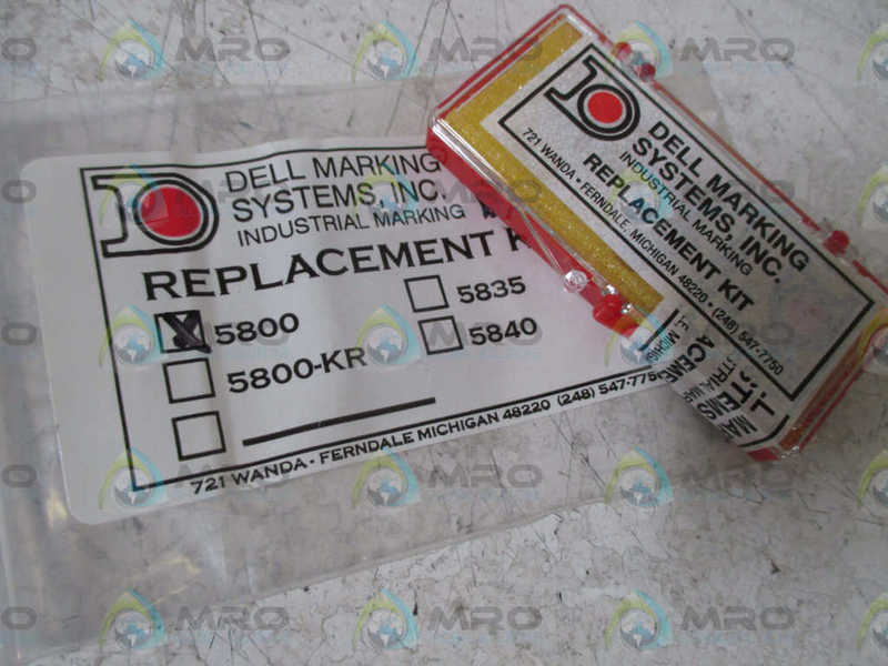 DELL MARKING 5800 REPLACEMENT KIT * NEW IN A FACTORY BAG *