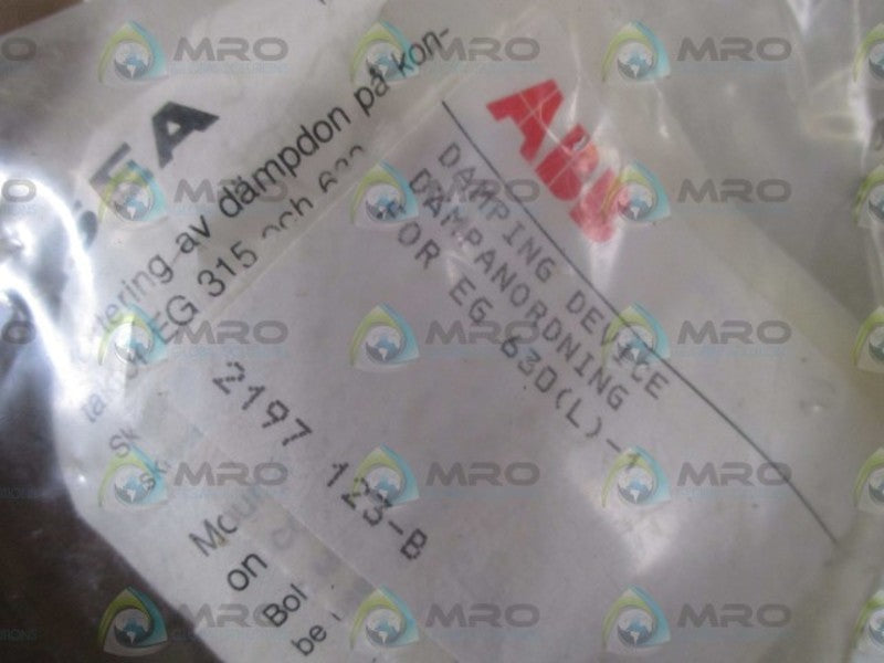 ABB 2197 123-B DAMPING DEVICE * NEW IN A FACTORY BAG *