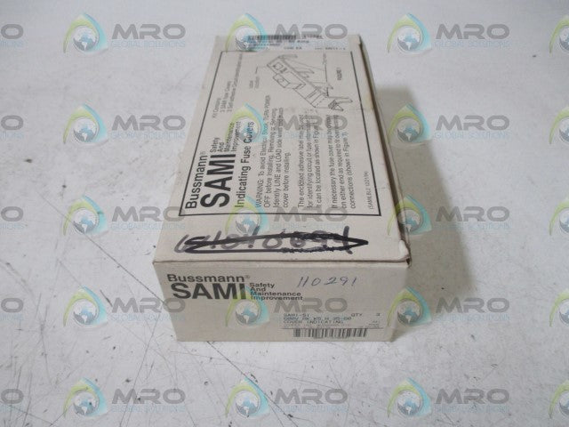 LOT OF O3 BUSSMANN SAMI-5I COVER INDICATING *NEW IN BOX*