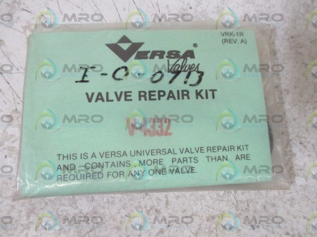 VERSA V-4332 VALVE REPAIR KIT *NEW IN A BAG*