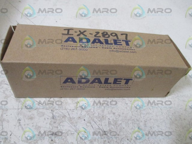 LOT OF 3 ADALET XBB EXPLOSION PROOF COVER FOR PUSHBUTON*NEW IN BOX*
