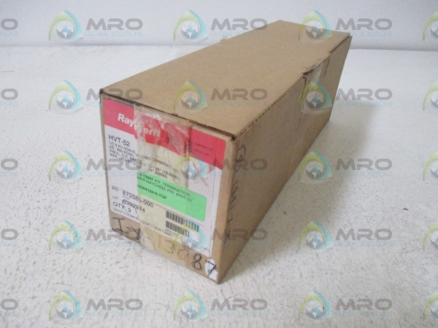 LOT OF 3 RAYCHEM HVT-52 NON-SHIELDED TERMINATIONS *NEW IN BOX*