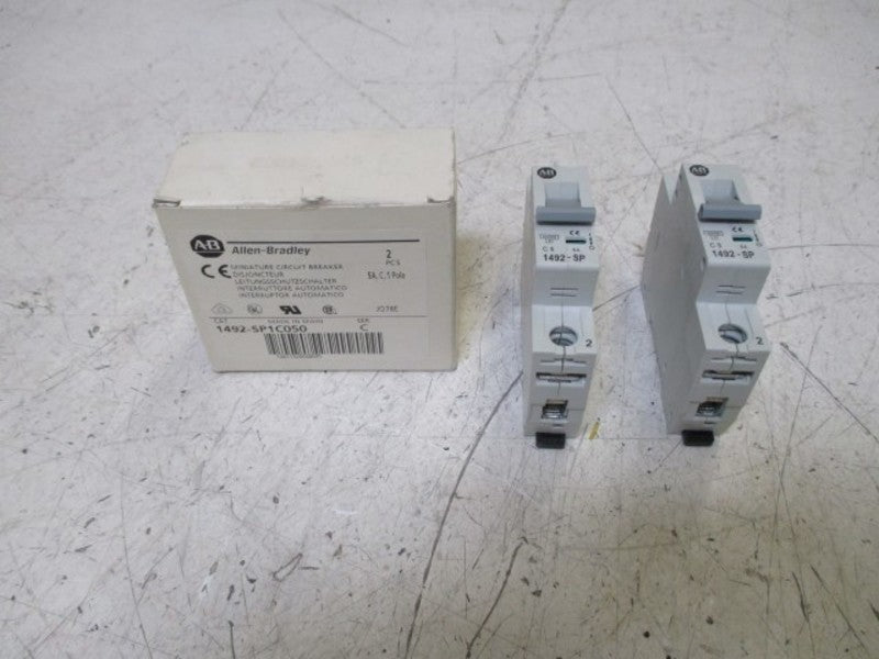 LOT OF 2 ALLEN BRADLEY 1492-SP1C050 INDUSTRIAL CONTROL TRANSFORMER  *NEW IN BOX*