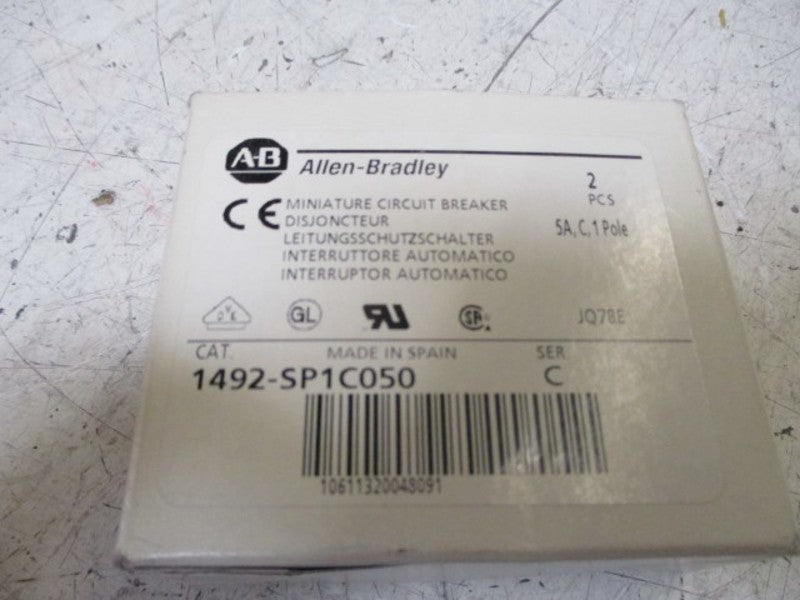 LOT OF 2 ALLEN BRADLEY 1492-SP1C050 INDUSTRIAL CONTROL TRANSFORMER  *NEW IN BOX*