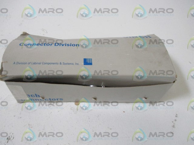 LOT OF 4 CINCH P-324-CCT PLUG CONNECTOR *NEW IN BOX*