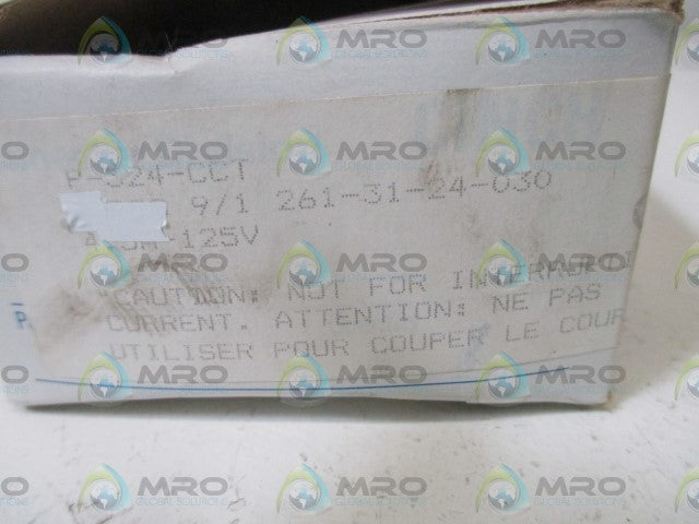 LOT OF 4 CINCH P-324-CCT PLUG CONNECTOR *NEW IN BOX*