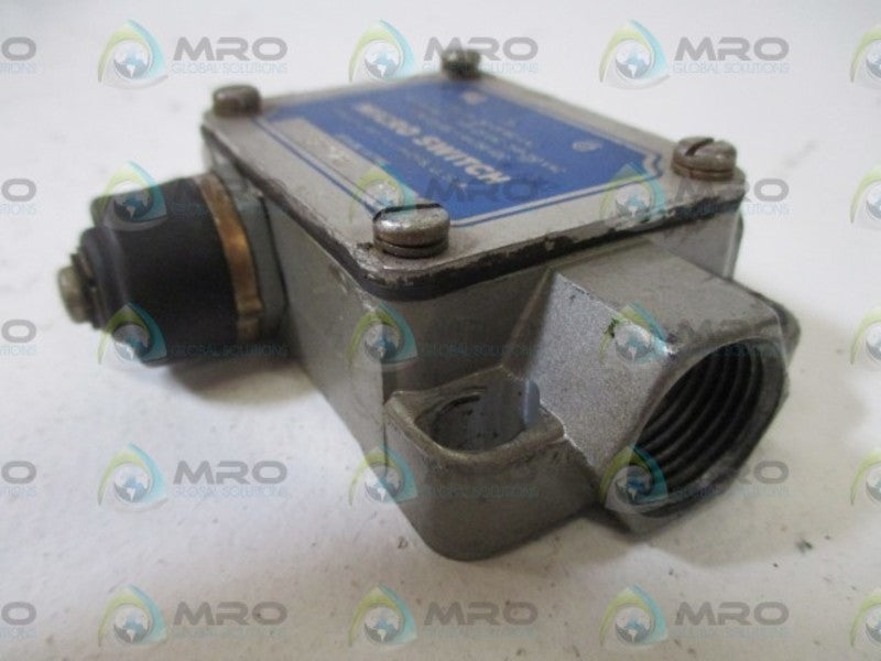 MICROSWITCH BAF1-2RN-RH LIMIT SWITCH (GREY) * USE D*