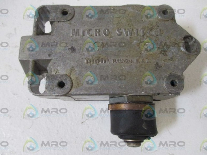 MICROSWITCH BAF1-2RN-RH LIMIT SWITCH (GREY) * USE D*