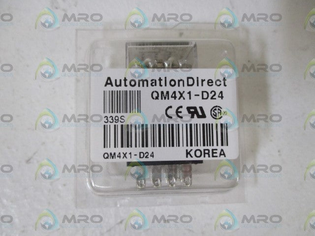 LOT OF 7 AUTOMATION DIRECT QM4X1-D24 RELAY *ORIGINAL PACKAGE*