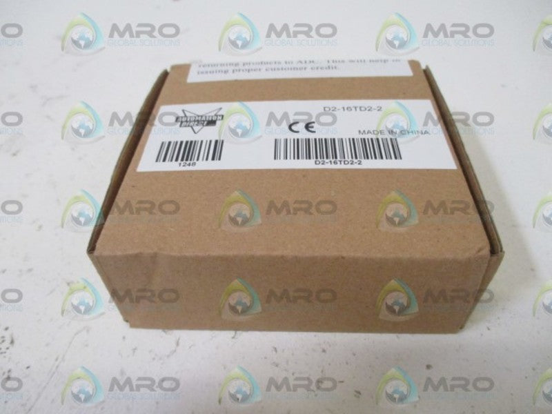 AUTOMATION DIRECT D2-16TD2-2 OUTPUT MODULE * FACTORY SEALED *