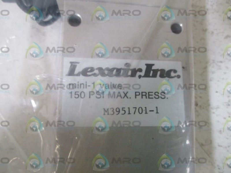 LEXAIR INC. M3951701-1 MINI VALVE * NEW OUT OF A  BOX *