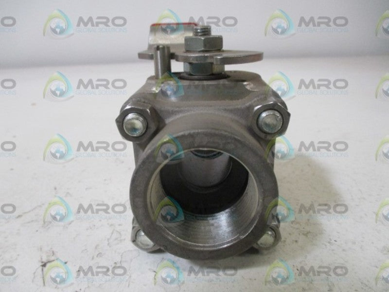 FLOWSERVE 4466RTSE V77 R2 BALL VALVE 1-1/4" * NEW NO BOX *