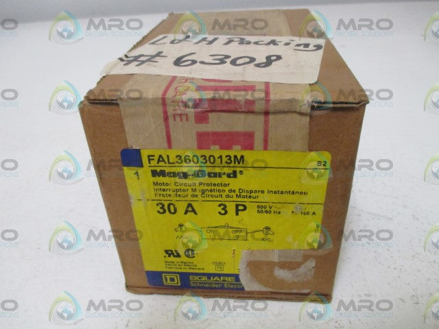 SQUARE D FAL3603013M CIRCUIT BREAKER * FACTORY SEALED *