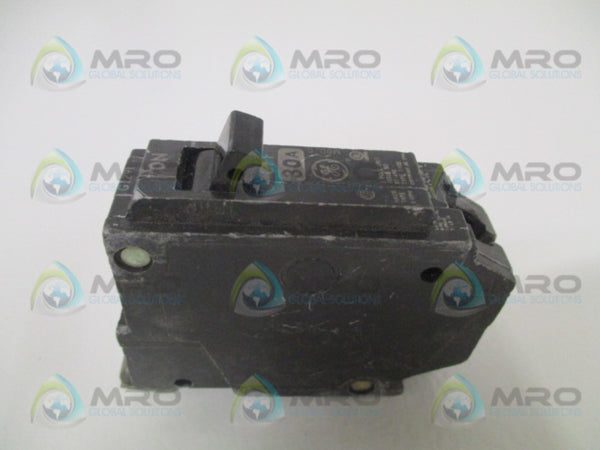 GENERAL ELECTRIC THQB130 CIRCUIT BREAKER 30A  UNMP