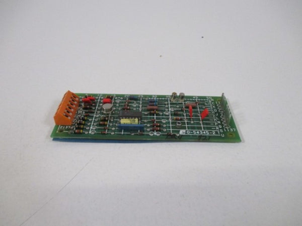 RELIANCE ELECTRIC 0-54345-2 CIRCUIT BOARD  UNMP