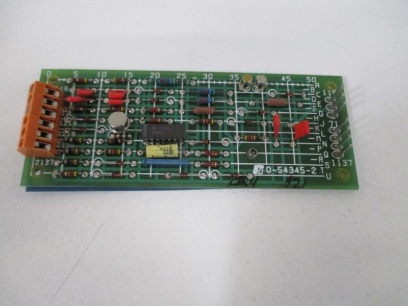 RELIANCE ELECTRIC 0-54345-2 CIRCUIT BOARD  UNMP