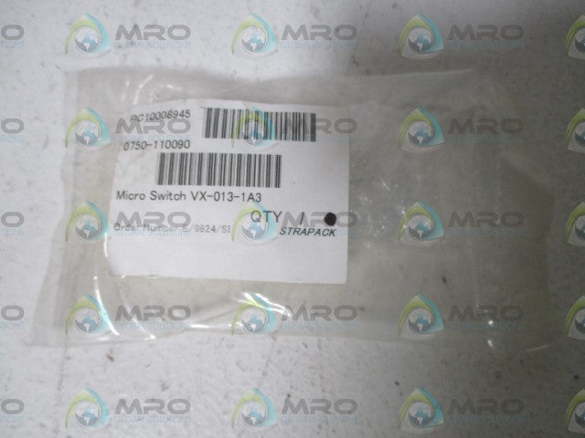 MICROSWITCH VX-013-1A3 LIMIT SWITCH *NEW IN A BAG*