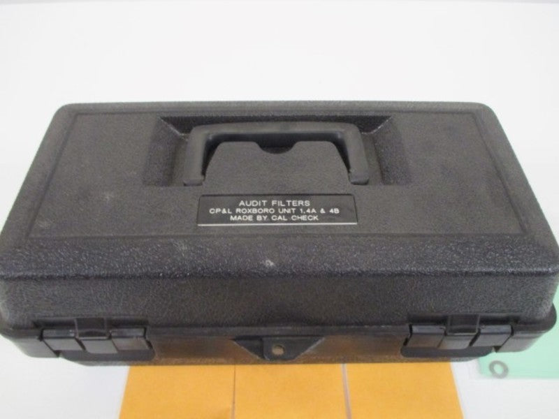 CAL CHECK CP&L ROXBORO UNIT 1.4 ADUIT FILTERS  NSMP