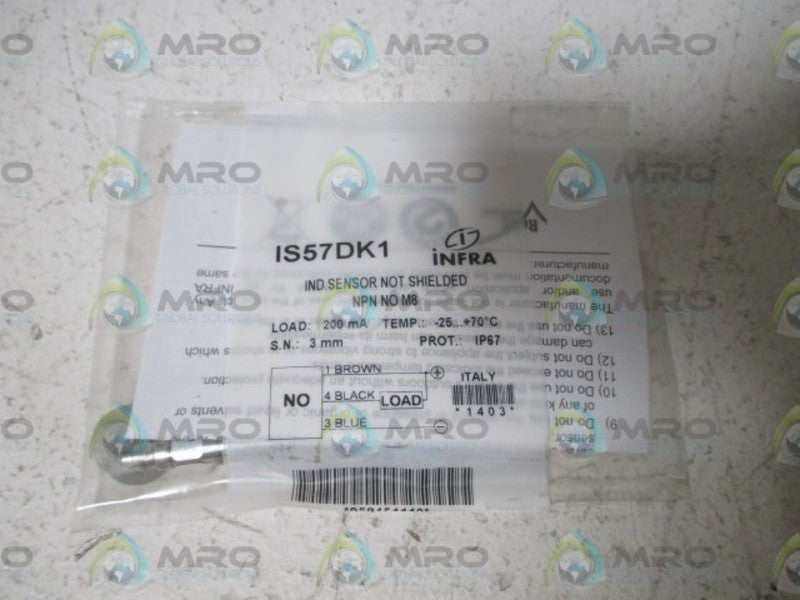 INFRA IS57DK1 SENSOR * NEW IN A FACTORY BAG *