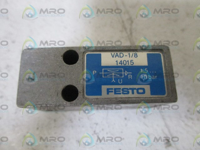 FESTO VAD-1/8 VACUUM GENERATOR *NEW NO BOX*