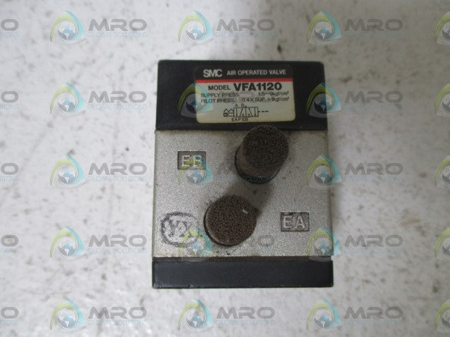 SMC VFA1120 AIR OPERATED VALVE *USED*