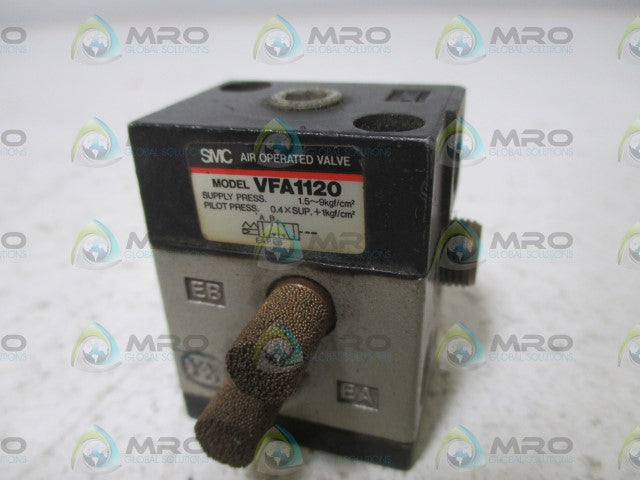 SMC VFA1120 AIR OPERATED VALVE *USED*