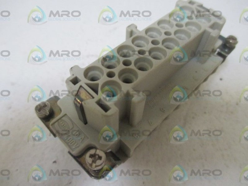 HARTING HAN E16F CONNECTOR * NEW  NO BOX *