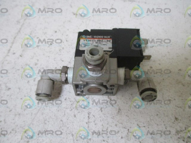 SMC VT307-5DZ-02 SOLENOID VLAVE *USED*