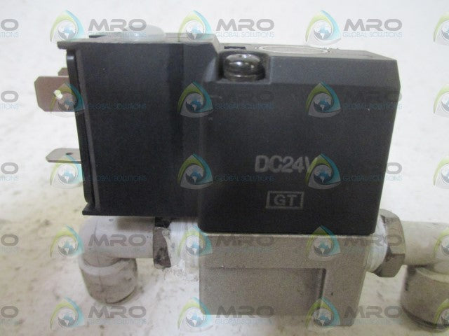SMC VT307-5DZ-02 SOLENOID VLAVE *USED*