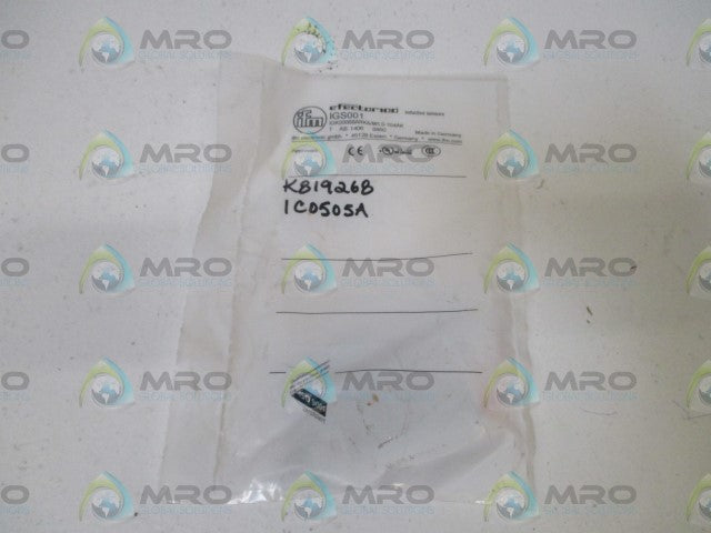IFM EFECTOR IGS001 INDUCTIVE PROXIMITY SENSOR * NEW IN FACTORY BAG *