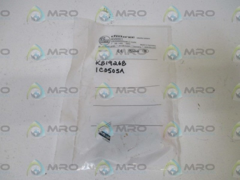 IFM EFECTOR IGS001 INDUCTIVE PROXIMITY SENSOR * NEW IN FACTORY BAG *