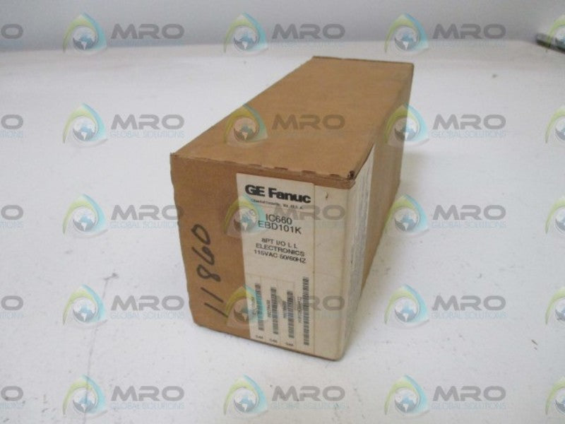 GE FANUC IC660EBD101K I/O MODULE * FACTORY SEALED *
