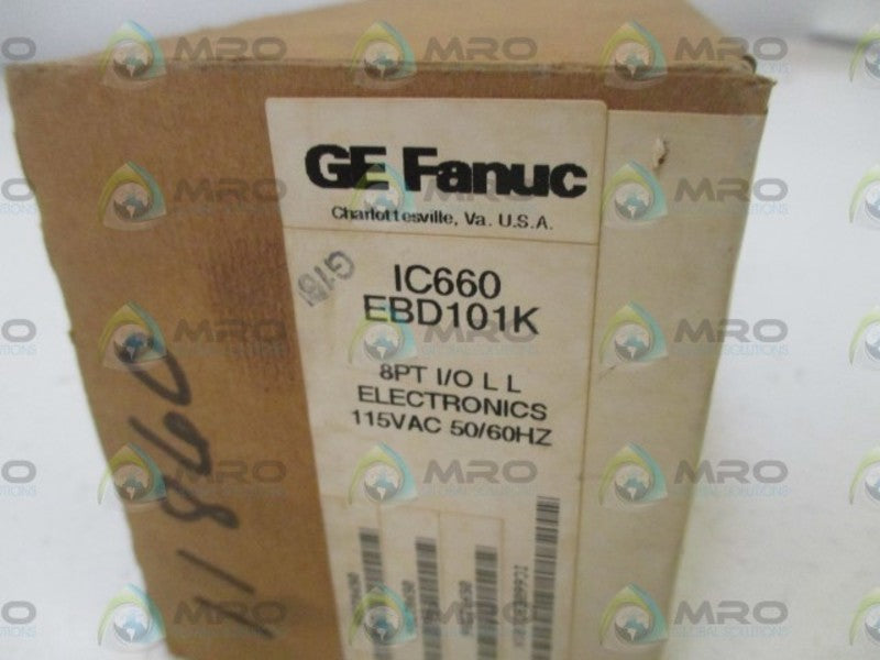 GE FANUC IC660EBD101K I/O MODULE * FACTORY SEALED *