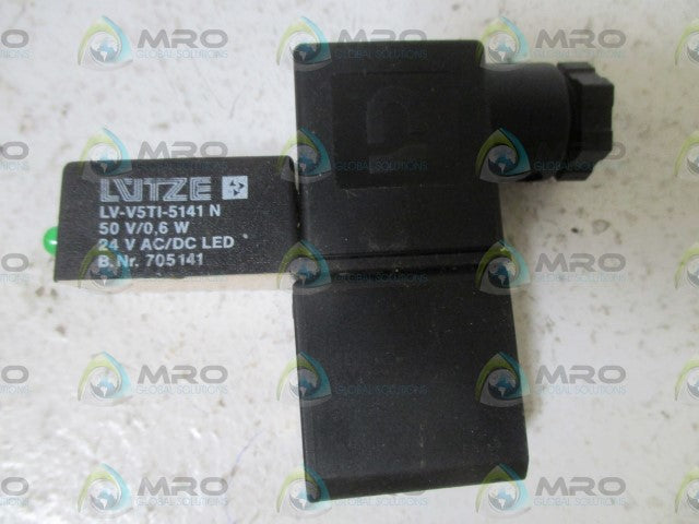 LOT OF 2 LATZE LV-V5TI-5141N SOLENOID VALVE *NEW NO BOX*