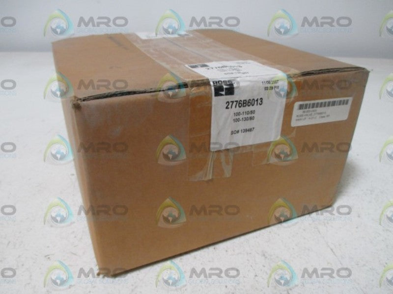 ROSS 2776B6013 SOLENOID VALVE * FACTORY SEALED *