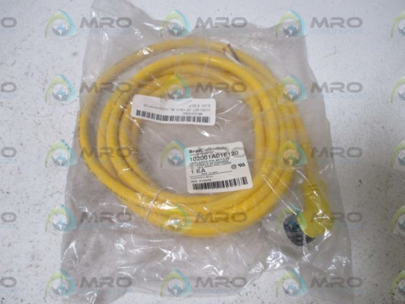 BRAD CONNECTIVITY 102001A01F120 FEMALE CORD * NEW IN A BAG *