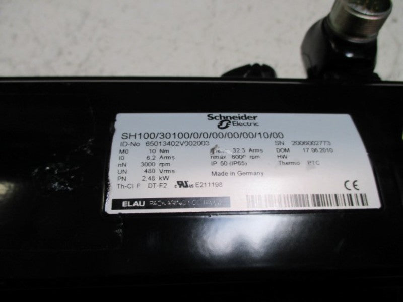 SCHNEIDER SH100/30100/0/0/00/00/00/10/00 SERVO MOTOR  UNMP