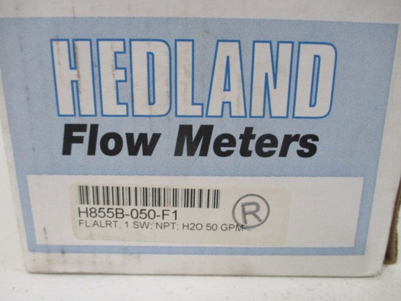 HEDLAND H855B-050-F1 FLOW METER  NSMP