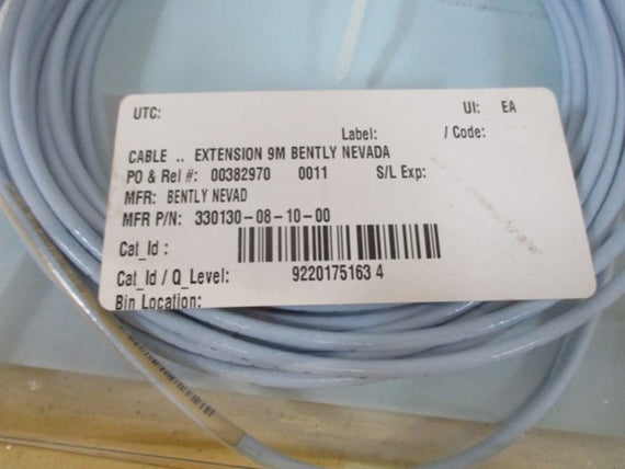 BENTLY NEVADA 330130-08-10-00 CABLE * NEW IN BOX *