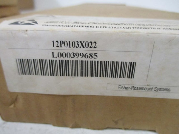 FISHER ROSEMOUNT 12P0103X022 PC BOARD  NSMP