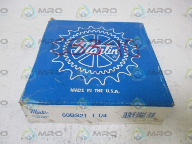 MARTIN 60BS21-1-1/4" * FACTORY SEALED *