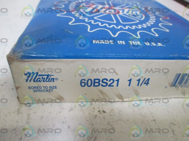 MARTIN 60BS21-1-1/4" * FACTORY SEALED *